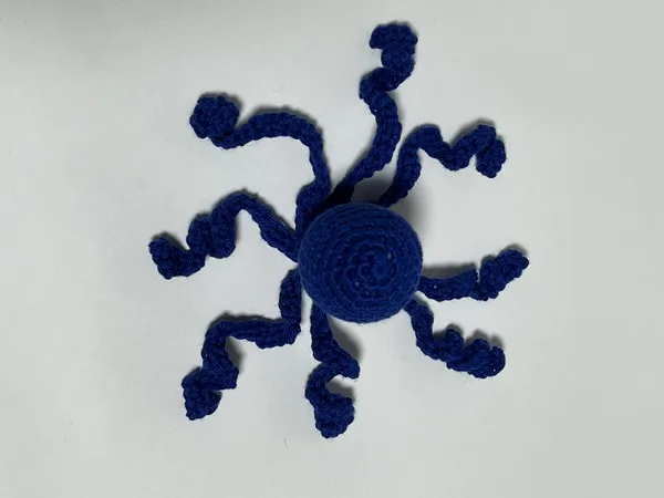 Blue Octopus Cat Toy