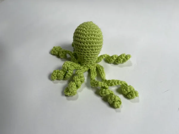 Leaf Green Octopus Cat Toy