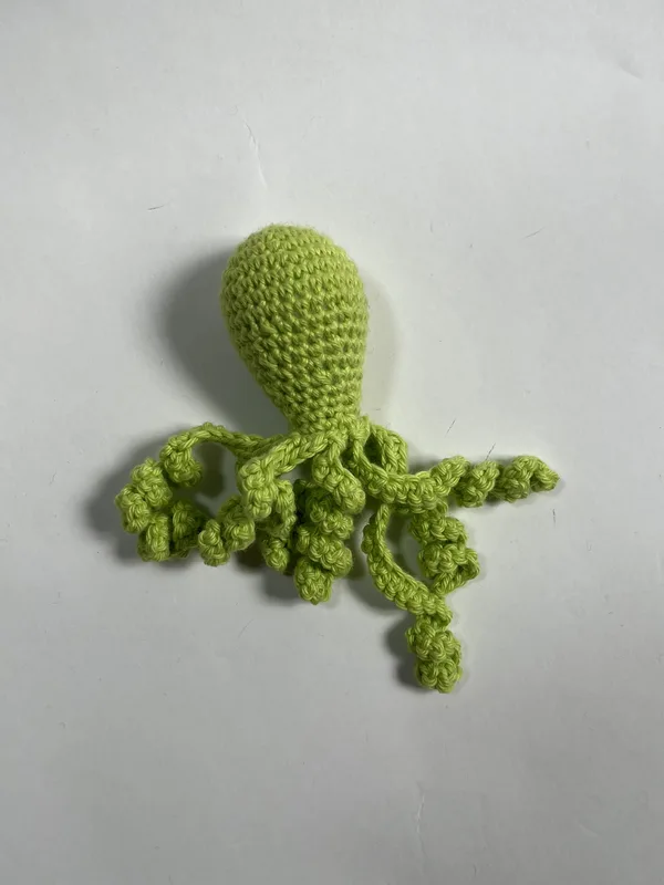 Leaf Green Octopus Cat Toy