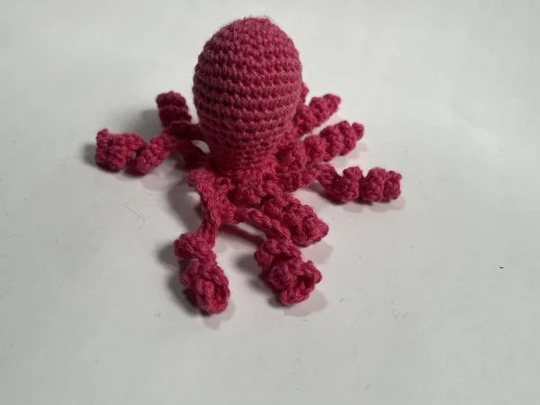 Hot Pink Octopus Cat Toy
