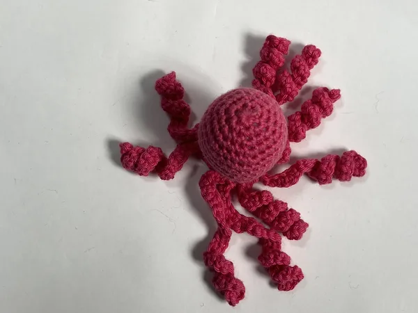 Hot Pink Octopus Cat Toy