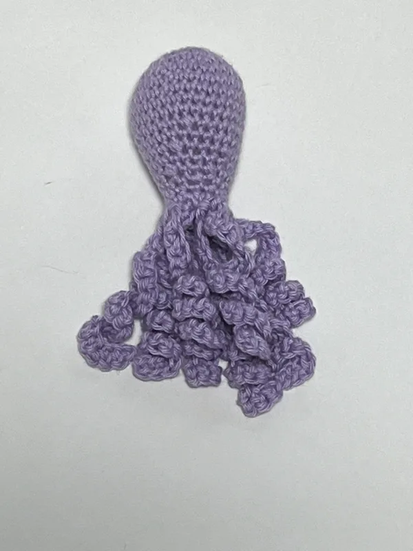 Lavender Octopus Cat Toy