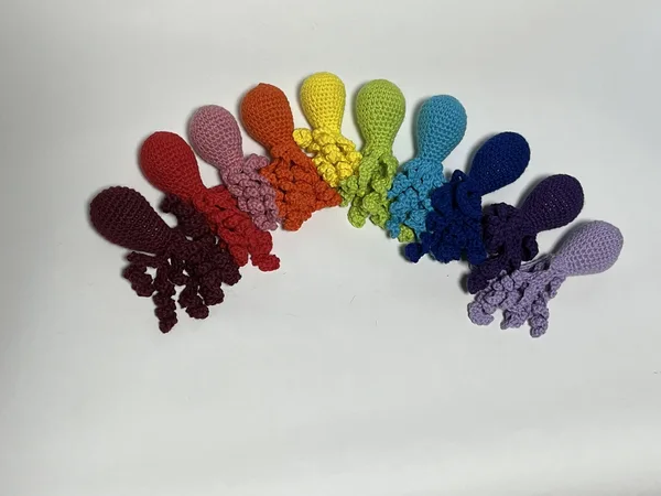 Pink Octopus Cat Toy