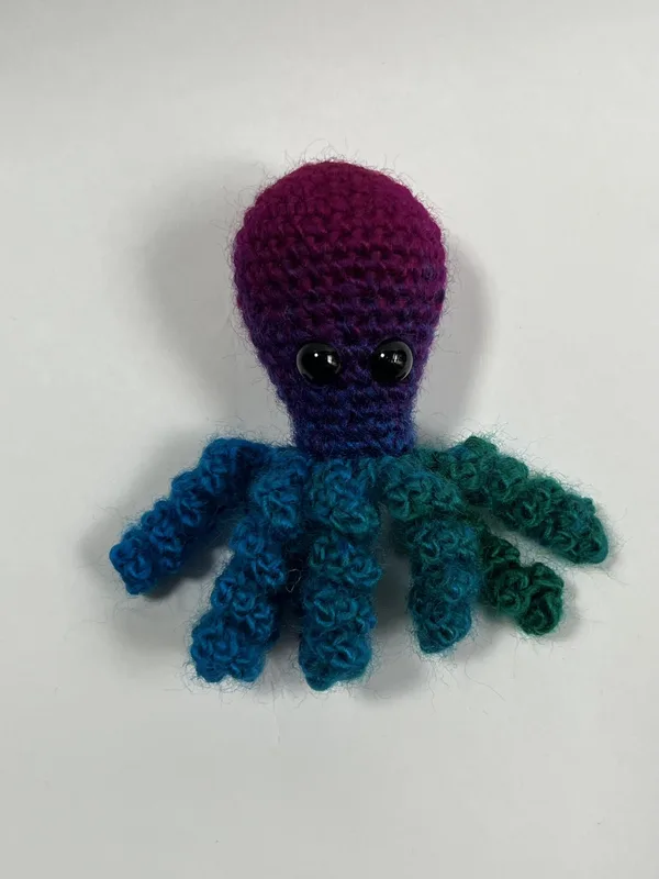 Purple to Green Octoplush
