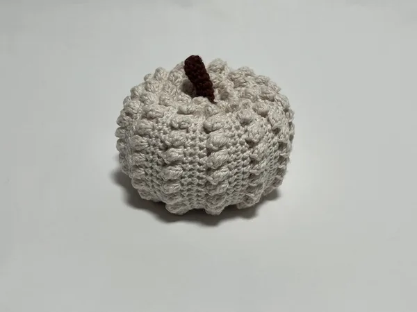 White Bobble Pumpkin