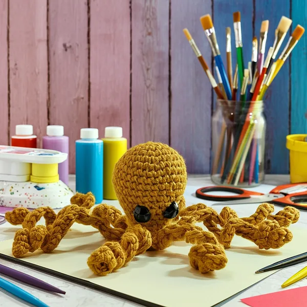 Yellow Octoplush